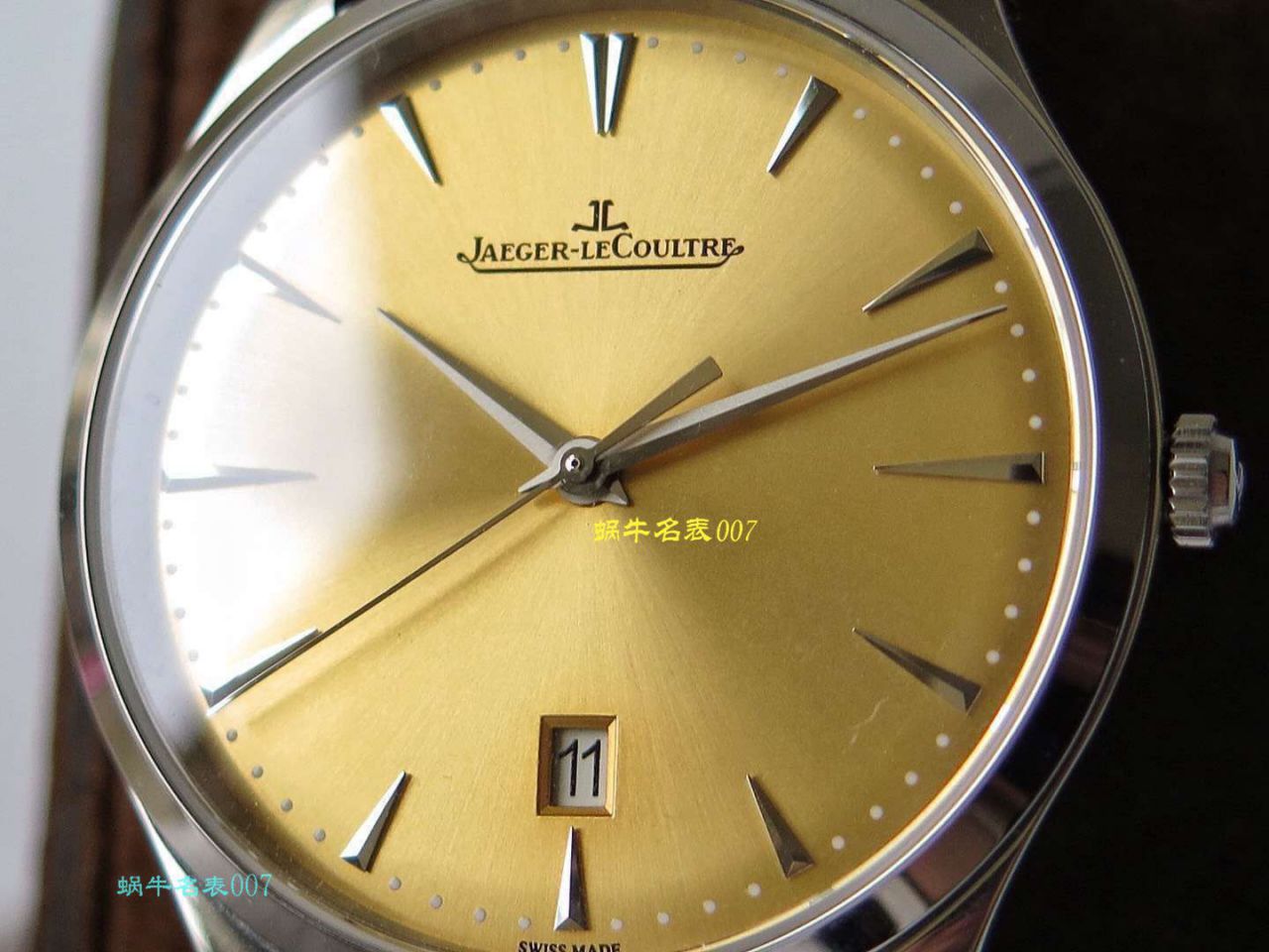 ZF厂超薄臻品【极简主义 超薄设计】复刻高仿手表厂家积家Jaeger-LeCoultre MASTER ULTRA THIN超薄大师系列腕表系列 / JJ138