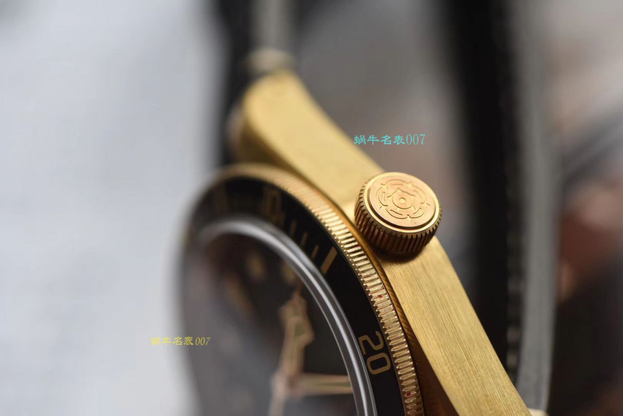 【视频评测XF厂帝舵复刻高仿表】帝舵碧湾系列M79250BA-0001腕表贝克汉姆同款最新青铜型小铜盾 / DT038