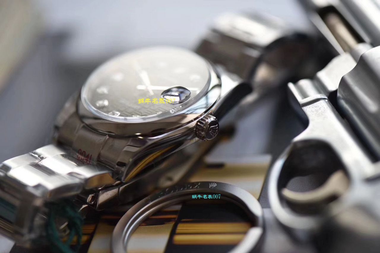 【视频评测高仿劳力士男表价格】DJ厂电脑纹面劳力士日志型36系列m116234-0122腕表 / R329