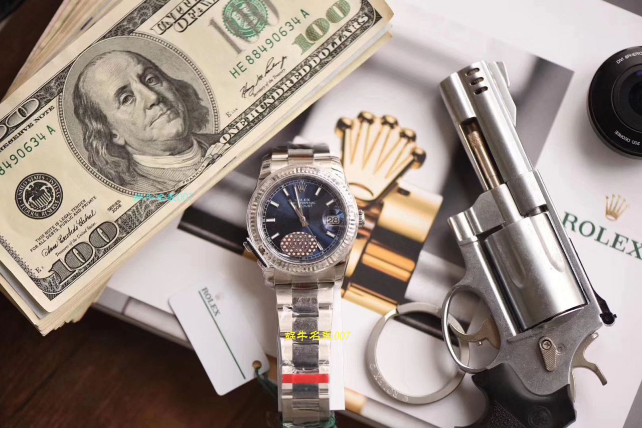 【视频评测DJ厂家劳力士复刻高仿手表】劳力士日志型36毫米系列m126234-0018腕表 / R328