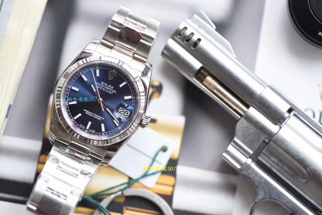 【视频评测DJ厂家劳力士复刻高仿手表】劳力士日志型36毫米系列m126234-0018腕表 / R328