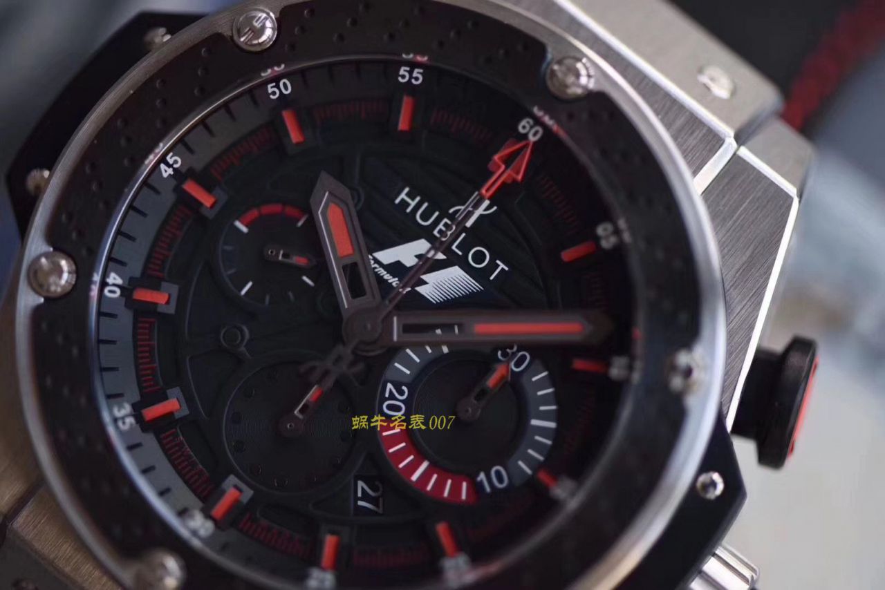 【视频评测V6厂宇舶仿表】Hublot  King Power F1 Zirconium 703.ZM.1123.NR限量版腕表 / YB071