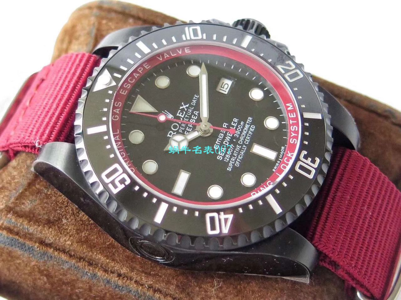 【VR厂复刻劳力士高仿红魔】SEA深潜系列BAMFORD WATCH海外定制版腕表 / R366