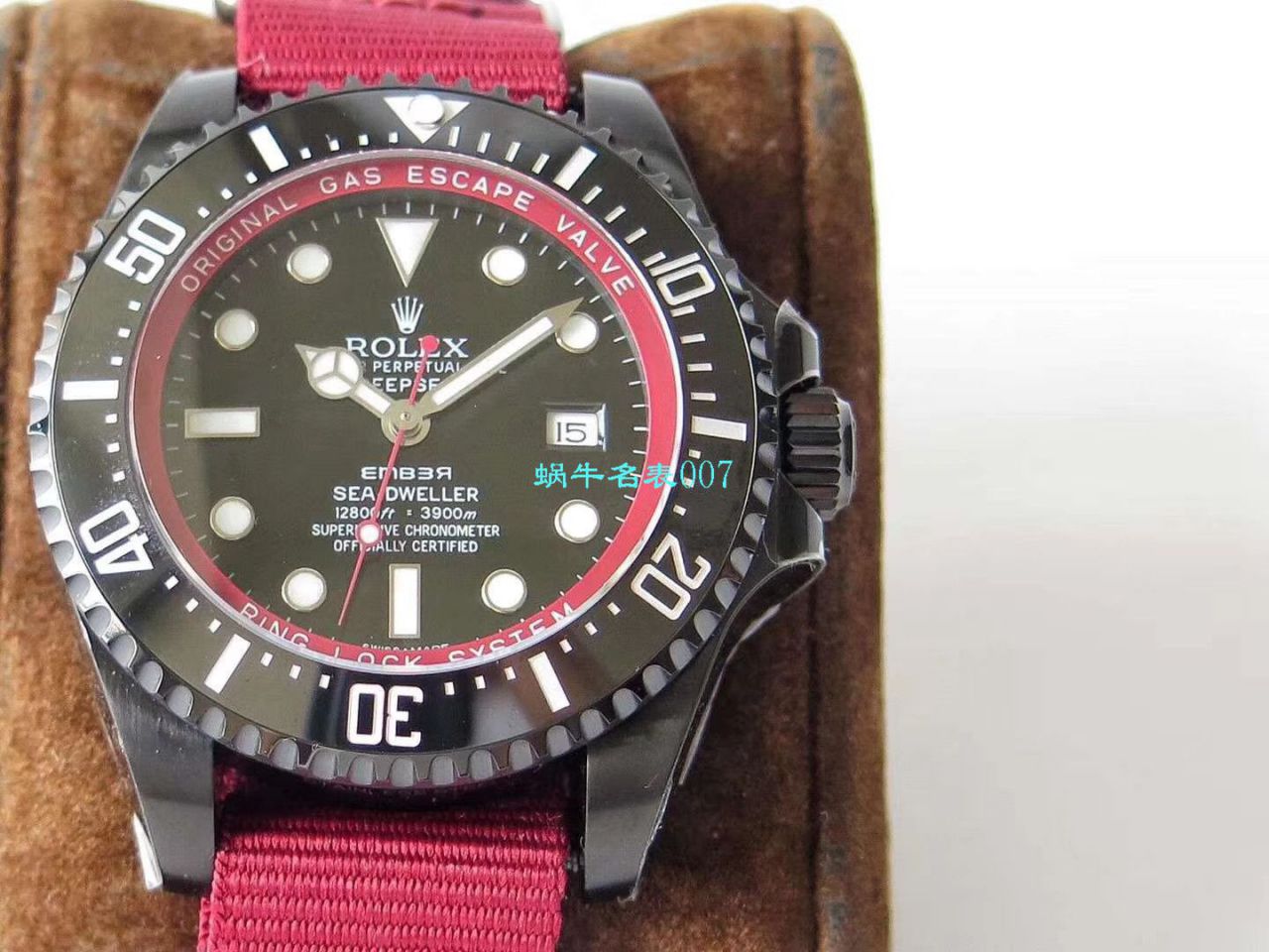 【VR厂复刻劳力士高仿红魔】SEA深潜系列BAMFORD WATCH海外定制版腕表 / R366