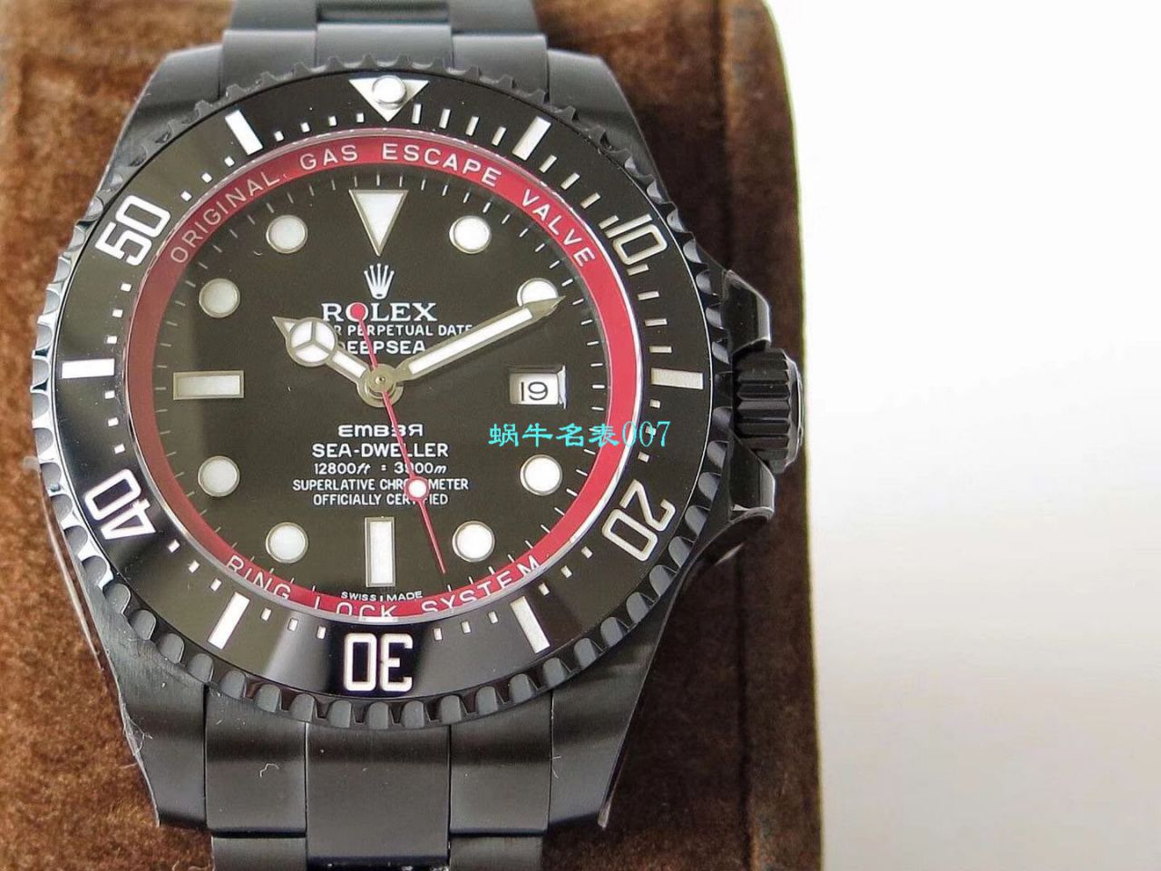 【VR厂复刻劳力士高仿红魔】SEA深潜系列BAMFORD WATCH海外定制版腕表 / R366
