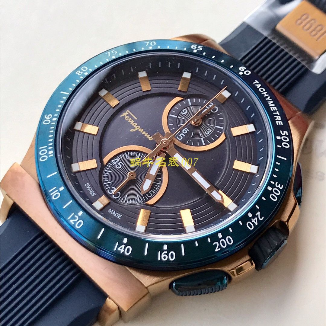 【渠道原单】菲拉格慕Ferragamo ，复古铜面电镀搭配土豪金，菲拉格慕专柜同步上市 / Ferrag07