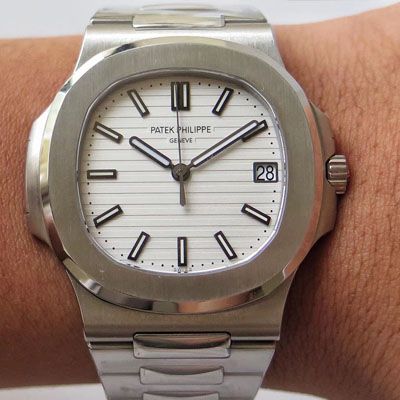 【视频评测PPF厂Patek Philippe复刻高仿表】百达翡丽Nautilus鹦鹉螺运动系列5711/1A-011
