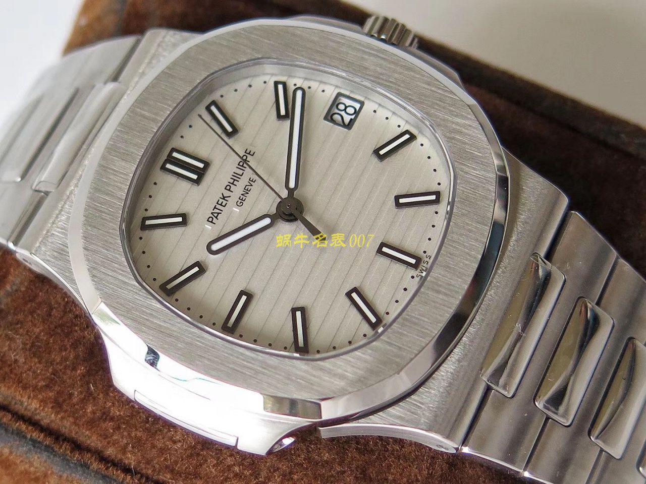 【视频评测PPF厂Patek Philippe复刻高仿表】百达翡丽Nautilus鹦鹉螺运动系列5711/1A-011 / BD276