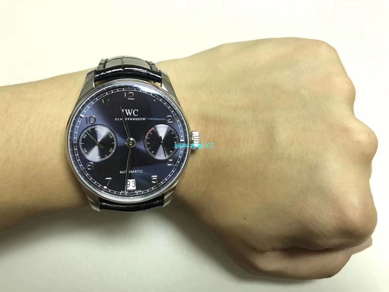视频评测IWC万国表葡萄牙系列IW500710腕表【ZF一比一高精仿万国葡七手表】万国葡七V5最高版本新品 / WG316KL