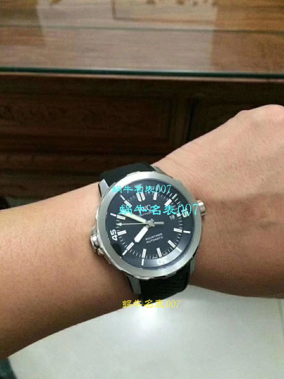 【独家视频测评1:1超A高仿手表】万国海洋时计系列CHRONOGRAPH计时IW329001腕表 / WG165