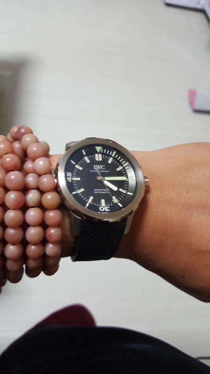 【独家视频测评1:1超A高仿手表】万国海洋时计系列CHRONOGRAPH计时IW329001腕表 / WG165