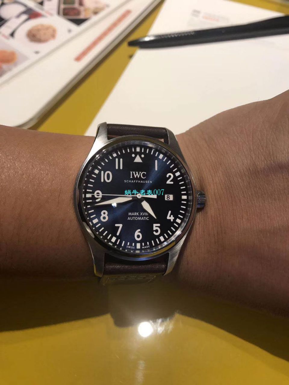 IWC万国表飞行员马克十八系列IW327001腕表【V7一比一复刻高仿手表】 / WG191