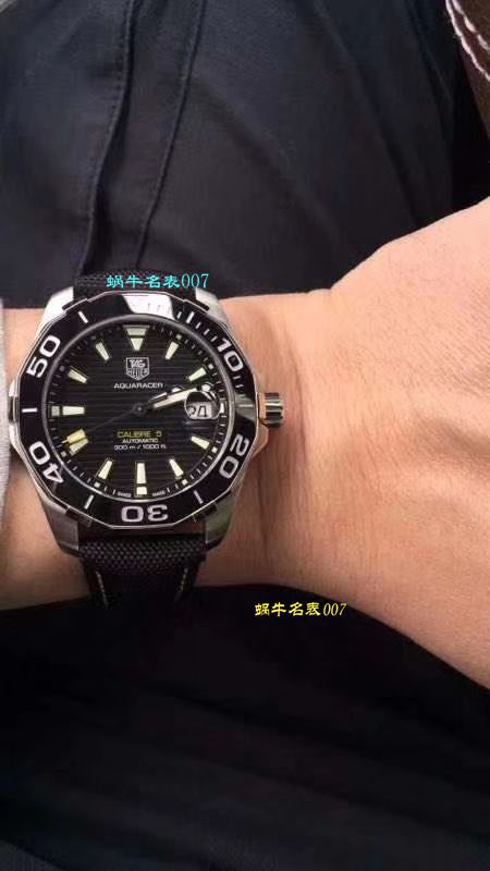 原单牛货泰格豪雅竞潜新款黑蓝双面可选 / TG053