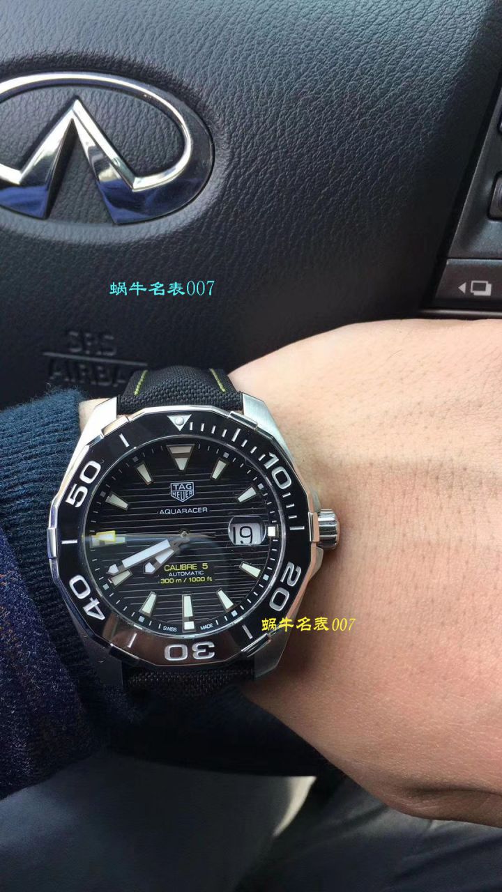 【原单正品、专柜验货】李易峰同款泰格豪雅竞潜300M腕表系列系列WAY201A.FT6069腕表 / TG057