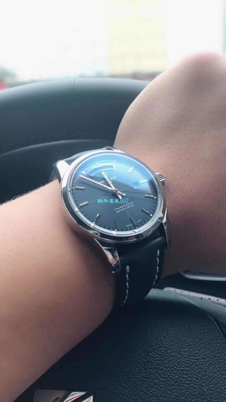 视频评测百年灵越洋系列A4531012|G751|437X|A20BA.1一比一复刻高仿腕表【七星推荐‼️ V7出品 百年灵Transocean Day & Date】 / BL096