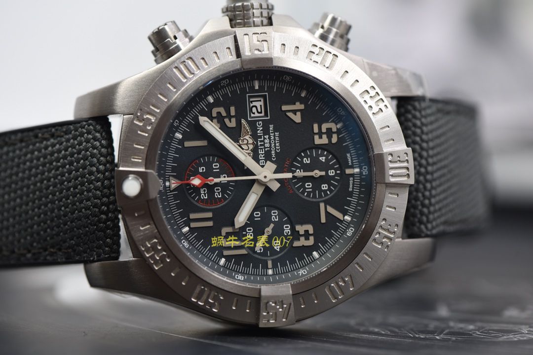 【独家视频评测GF厂复刻高仿百年灵手表】百年灵复仇者系列E1338310|M534|253S|E20DSA.2腕表 / BL107