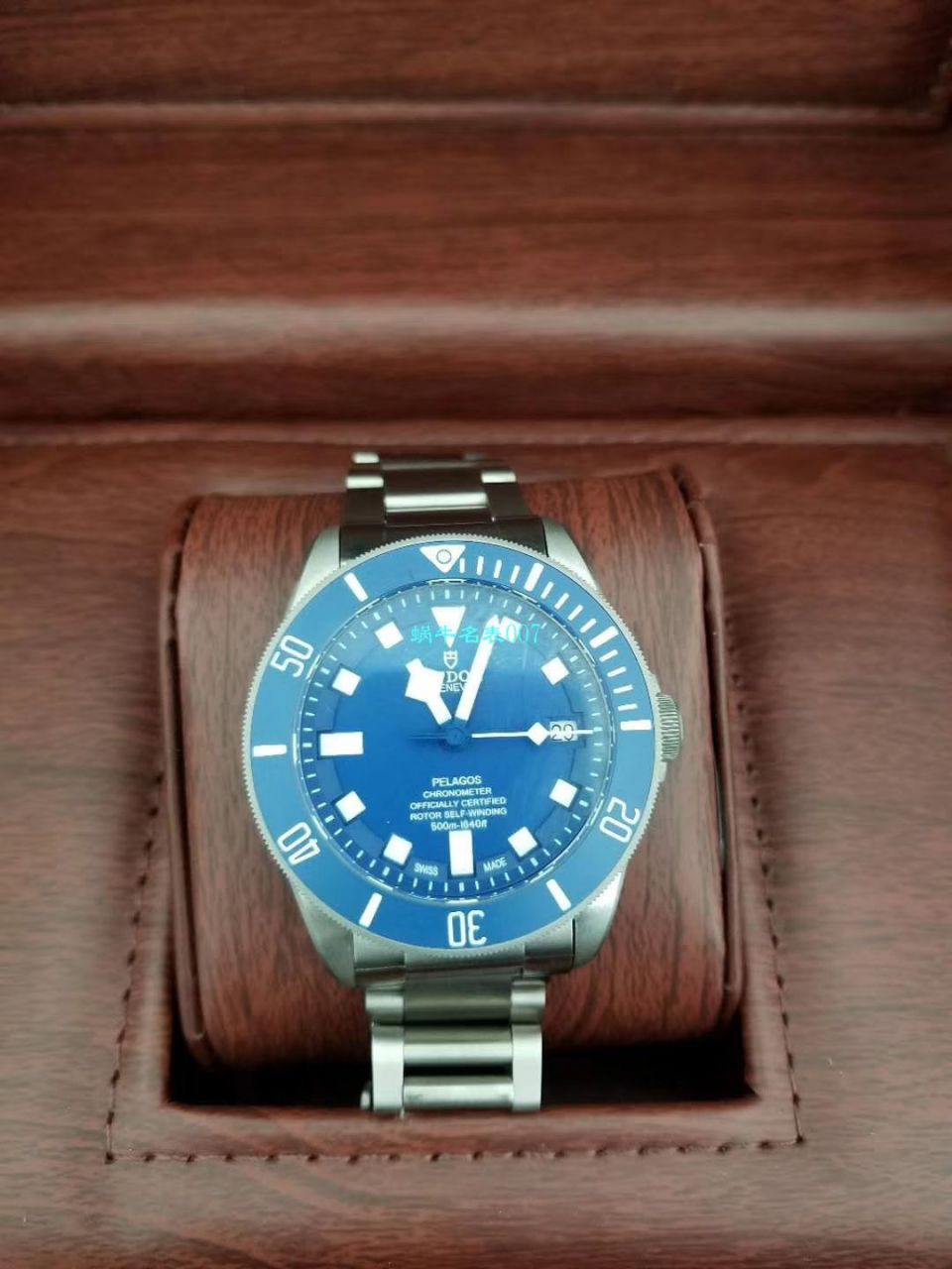【独家视频测评】XF厂1:1超A高仿手表帝舵PELAGOS 25600TB蓝钛土豆蓝战斧 / DTbb017A