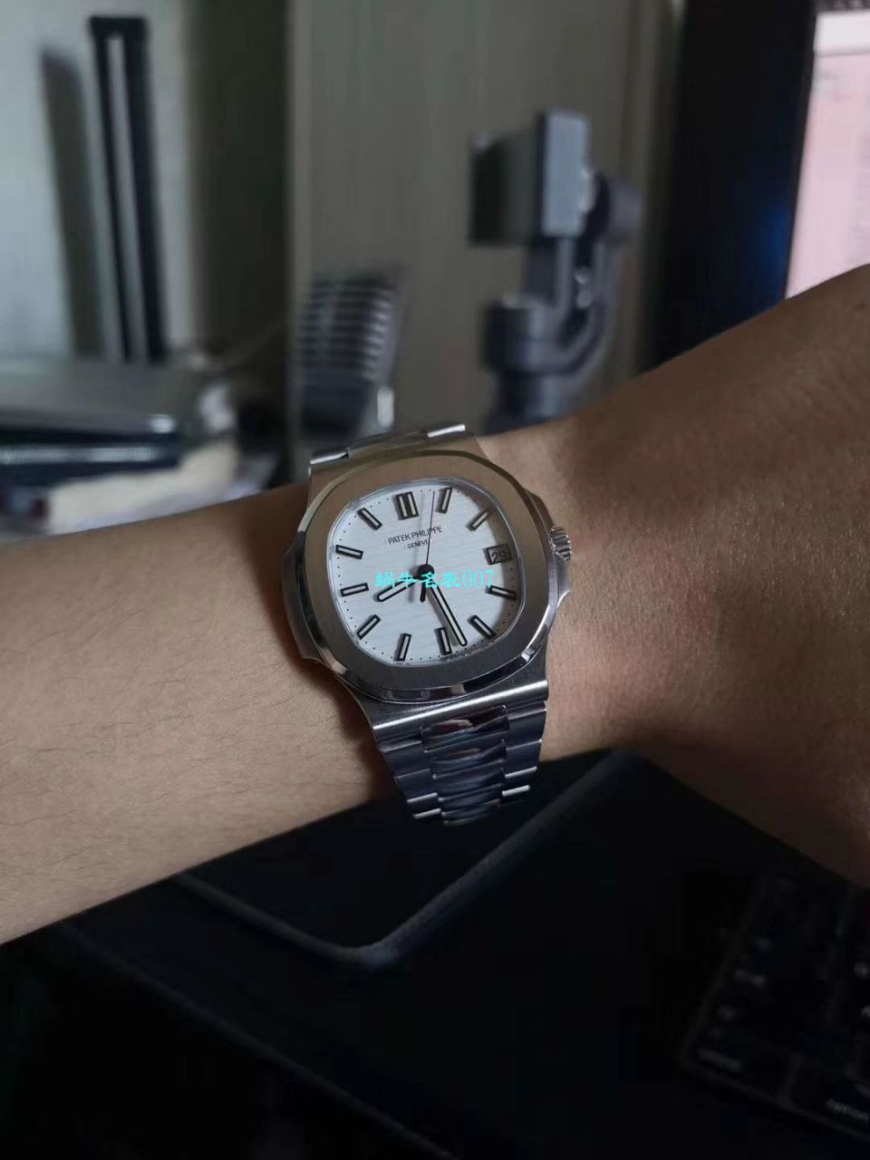 【独家视频测评PF一比一超A高仿手表】百达翡丽运动系列5711/1A 010 不锈钢腕表(鹦鹉螺) / BDC0156