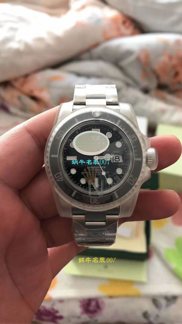 【NOOB厂V9版本一比一超A复刻高仿手表】劳力士潜航者型系列116610LV-97200 绿盘腕表【劳力士绿水鬼】、劳力士潜航者型系列116610LN-97200 黑盘腕表(黑水鬼) / R295