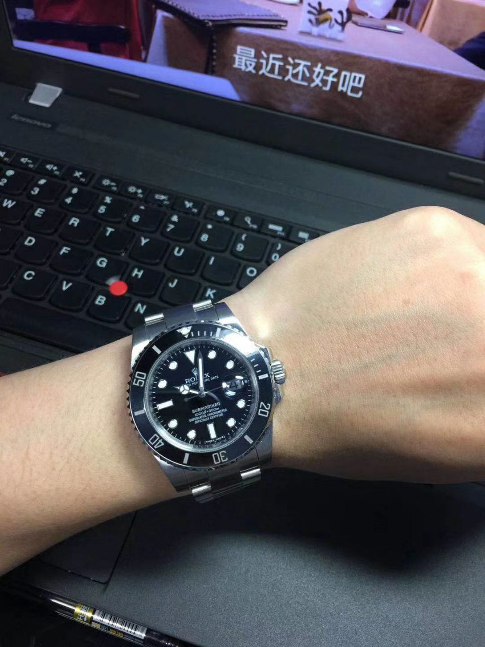 【NOOB厂V9版本一比一超A复刻高仿手表】劳力士潜航者型系列116610LV-97200 绿盘腕表【劳力士绿水鬼】、劳力士潜航者型系列116610LN-97200 黑盘腕表(黑水鬼) / R295