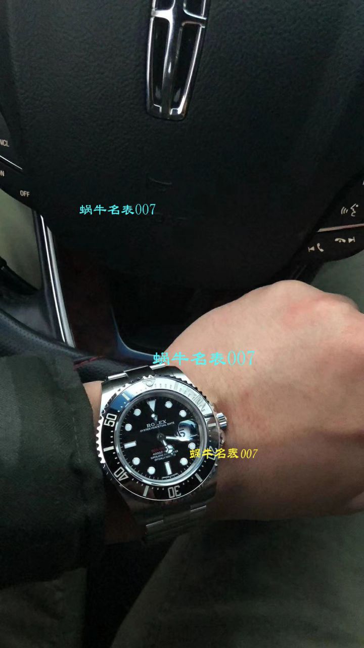 【哪里能买到好的瑞士复刻表】视频评测NOOB厂迄今为止最强ROLEX绿水鬼～V9版本黑水鬼 / FK07