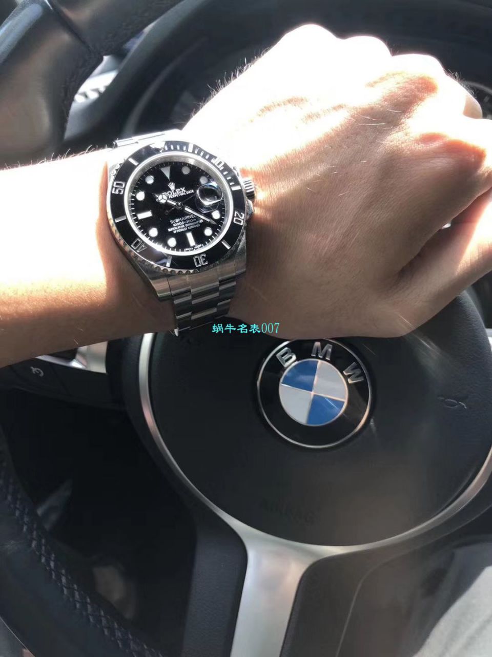 【哪里能买到好的瑞士复刻表】视频评测NOOB厂迄今为止最强ROLEX绿水鬼～V9版本黑水鬼 / FK07