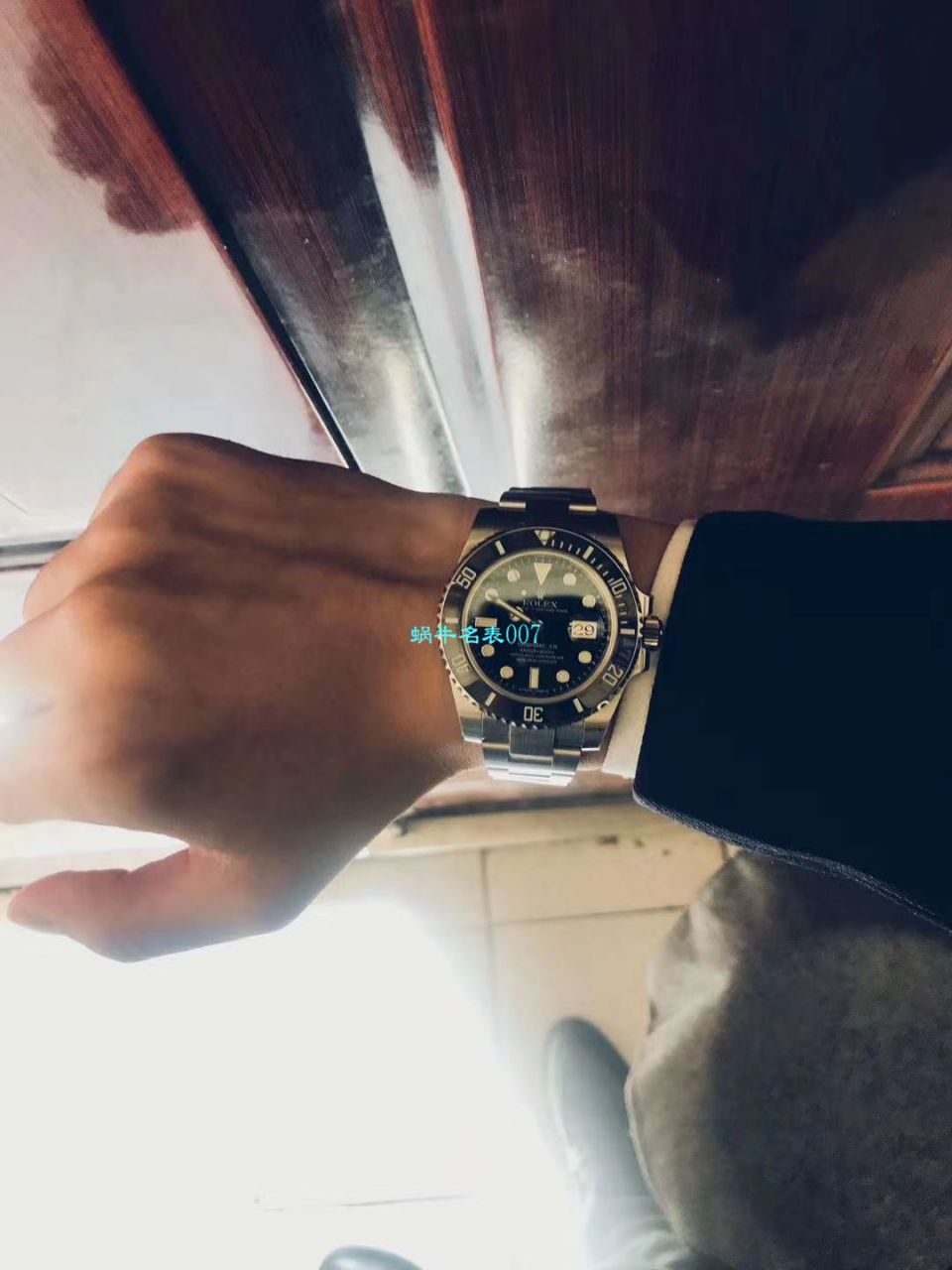 【哪里能买到好的瑞士复刻表】视频评测NOOB厂迄今为止最强ROLEX绿水鬼～V9版本黑水鬼 / FK07