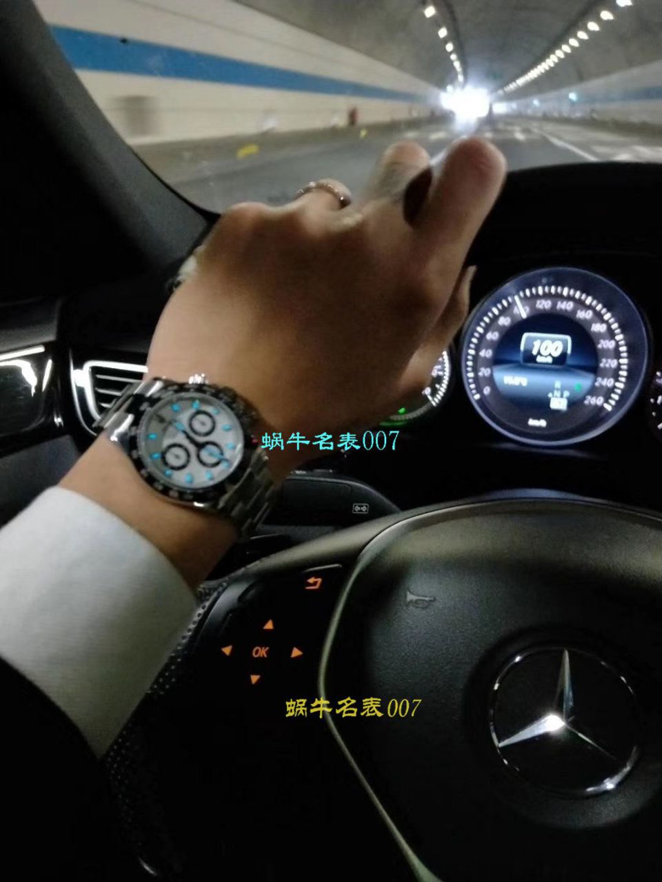 【N厂最新神作～原装结构4130迪通拿】劳力士宇宙计型迪通拿最好复刻高仿手表116520-78590 黑盘腕表(黑钢迪) / R216