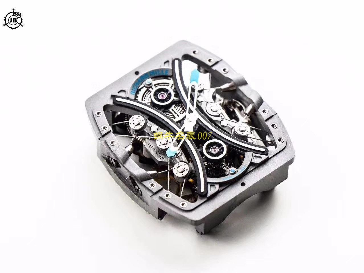 【JB厂理查德米勒复刻高仿手表】Richard Mille男士系列RM 53-01 PABLO MAC DONOUGH陀飞轮腕表 / RM 53-01