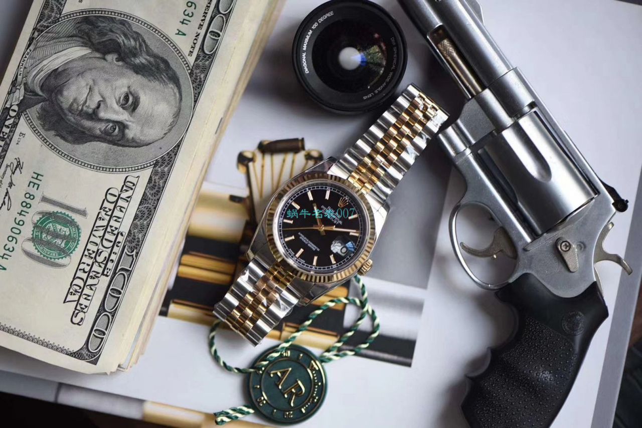 劳力士日志型系列116233银盘纪念型表带腕表,116233金盘镶钻,116233黑盘纪念表带,m126233-0015【AR一比一复刻高仿手表】 / R277