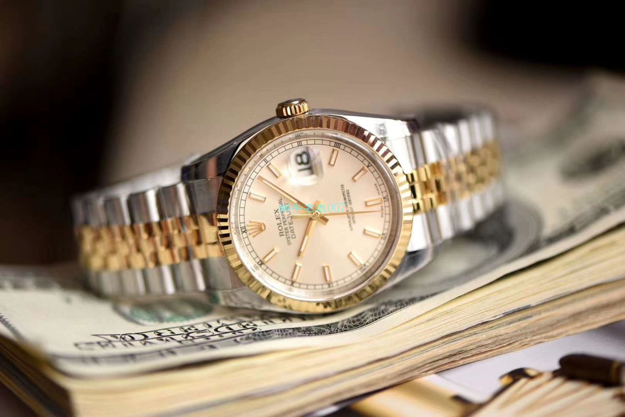 劳力士日志型系列116233银盘纪念型表带腕表,116233金盘镶钻,116233黑盘纪念表带,m126233-0015【AR一比一复刻高仿手表】 / R277