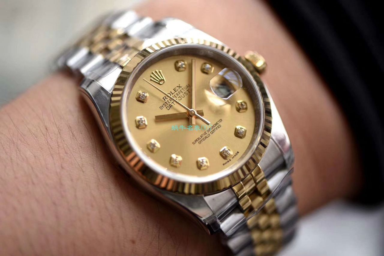 劳力士日志型系列116233银盘纪念型表带腕表,116233金盘镶钻,116233黑盘纪念表带,m126233-0015【AR一比一复刻高仿手表】 / R277