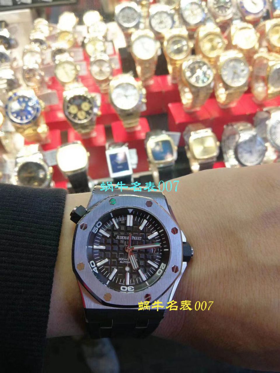 【JF厂1:1复刻手表】爱彼AP皇家橡树离岸经典15703ST.OO.A002CA.01男士手表 / AP095B