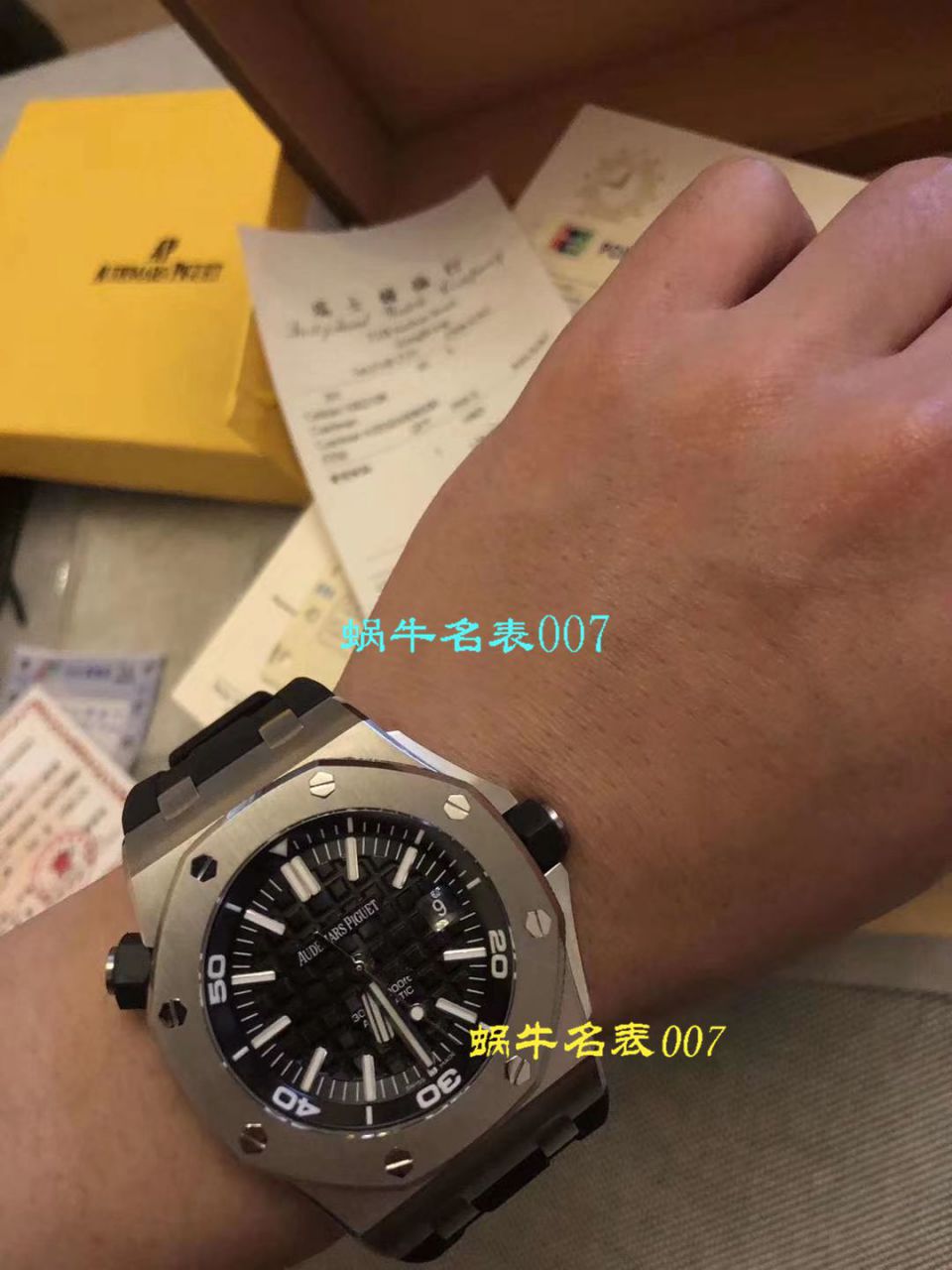 【JF厂1:1复刻手表】爱彼AP皇家橡树离岸经典15703ST.OO.A002CA.01男士手表 / AP095B