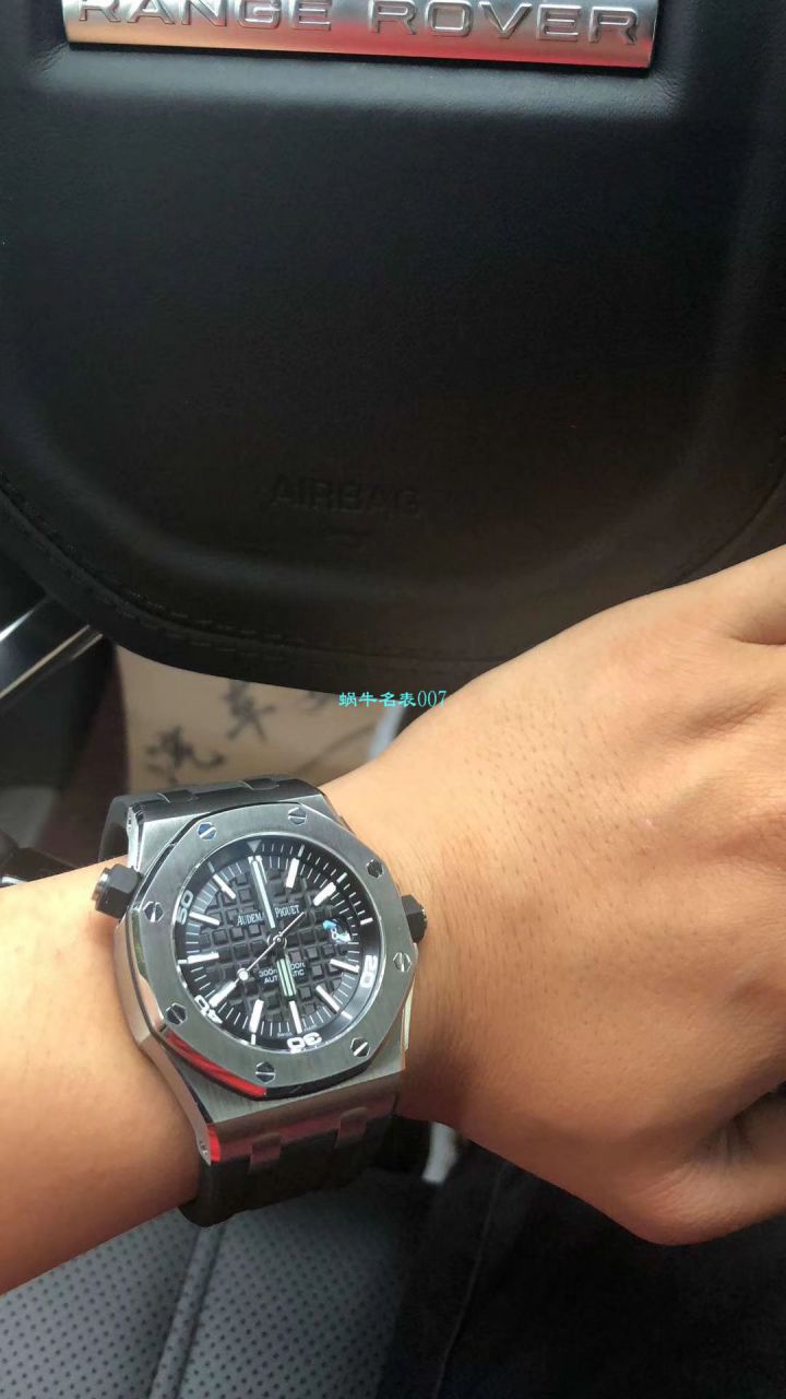 【JF厂1:1复刻手表】爱彼AP皇家橡树离岸经典15703ST.OO.A002CA.01男士手表 / AP095B