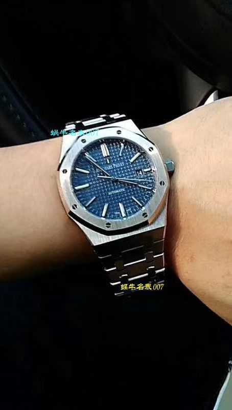 视频评测爱彼皇家橡树系列15400ST.OO.1220ST.02腕表顶级高仿手表【JF标杆神器 15400超强＂V5＂升级版强势出击】 / AP022MM