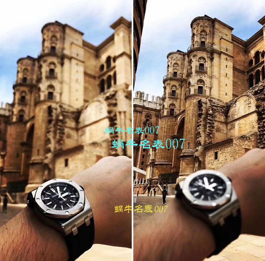 【JF厂1:1复刻手表】爱彼AP皇家橡树离岸经典15703ST.OO.A002CA.01男士手表 / AP095B