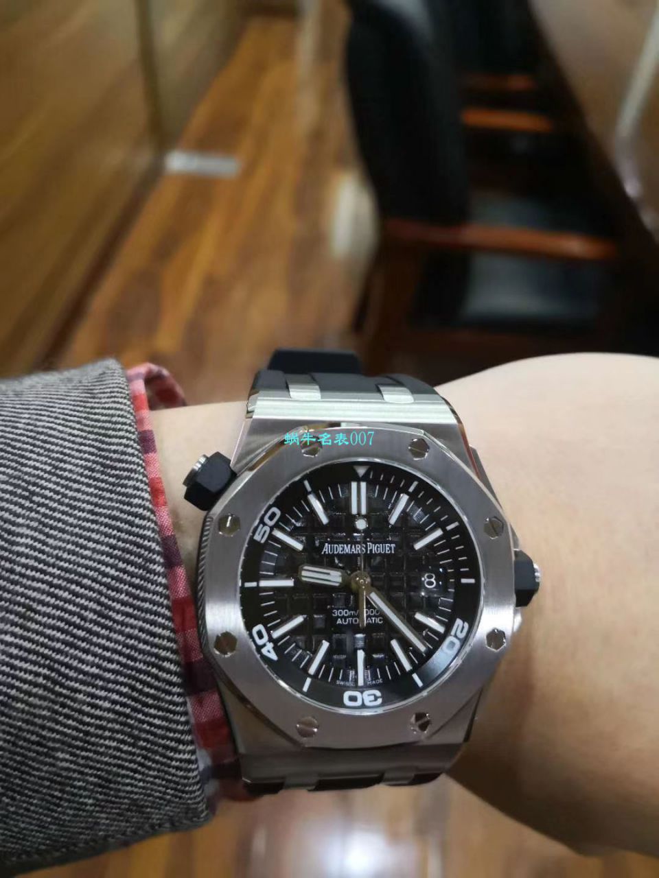 【独家视频测评JF一比一超A高仿手表】爱彼皇家橡树离岸型系列15710ST.OO.A002CA.01腕表 / AP031B