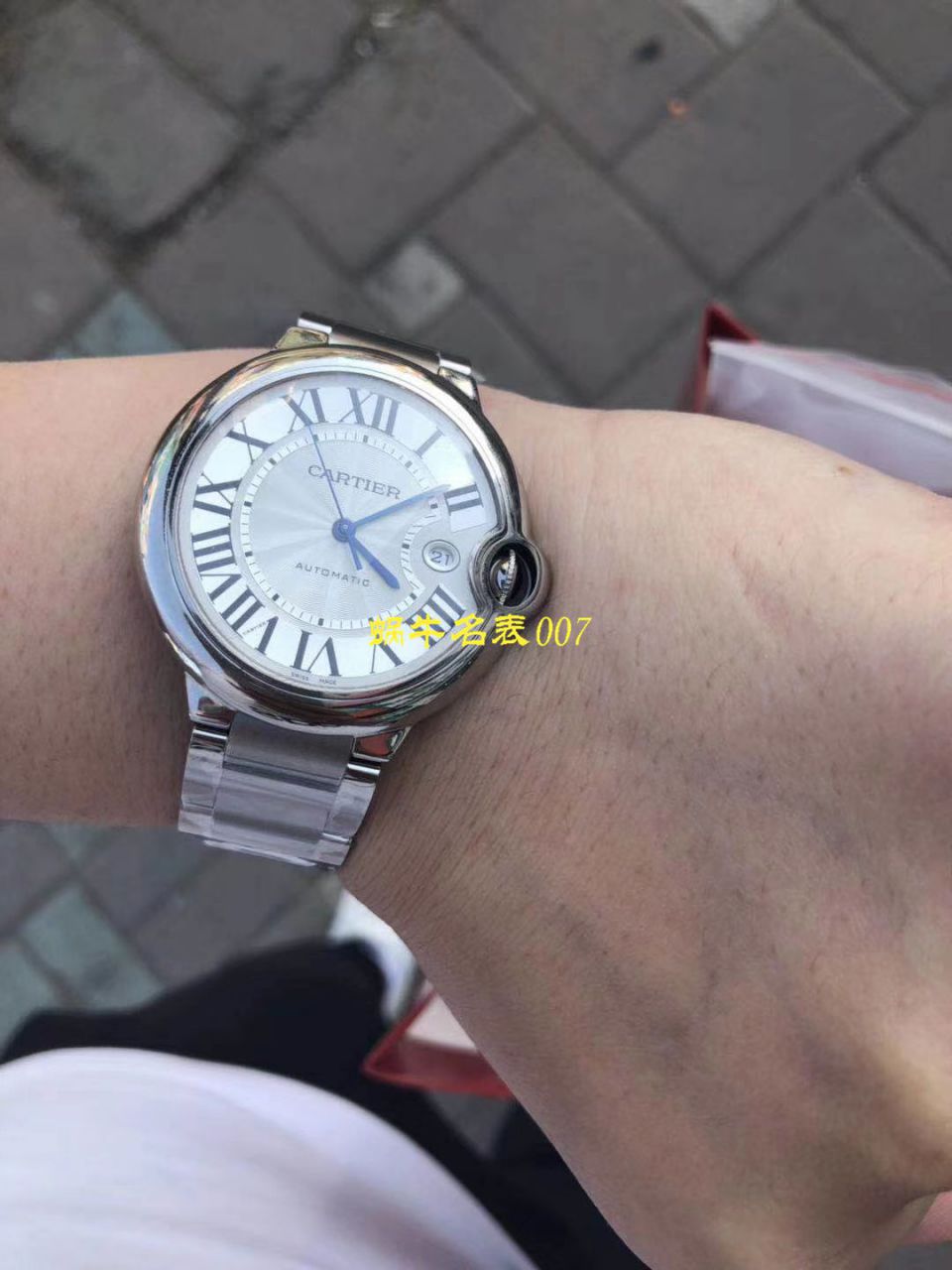 【HBBV6一比一超A复刻高仿手表】卡地亚蓝气球系列WSBB0025腕表男装42毫米 / K175