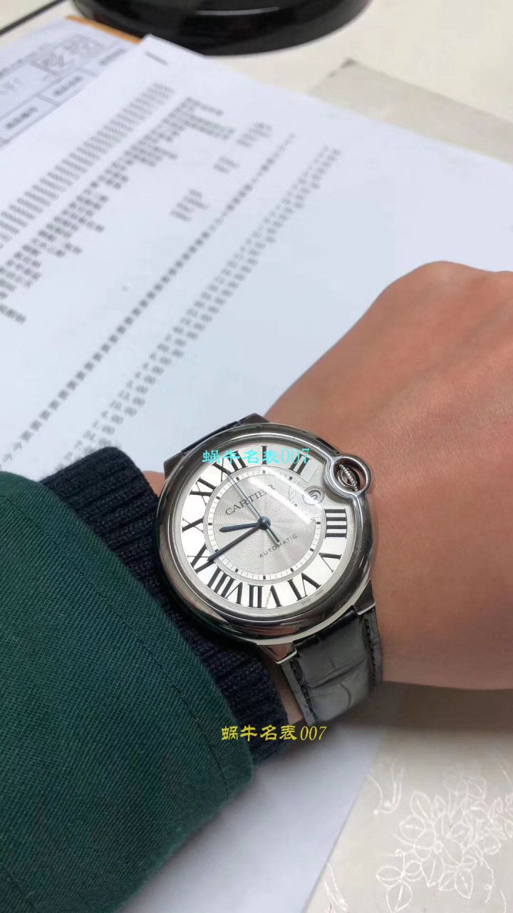 【HBBV6厂一比一高精仿手表】卡地亚蓝气球系列W6920042腕表《男表42毫米》 / K044.1