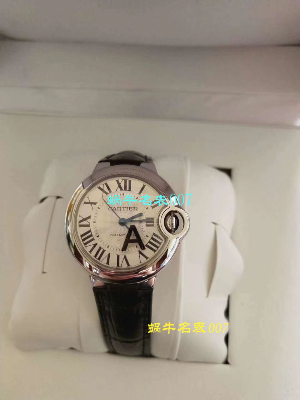 【独家视频测评HBBV6厂一比一高精仿手表】卡地亚 蓝气球系列W6920046/W6900556（36毫米）机械女表 / KDY029