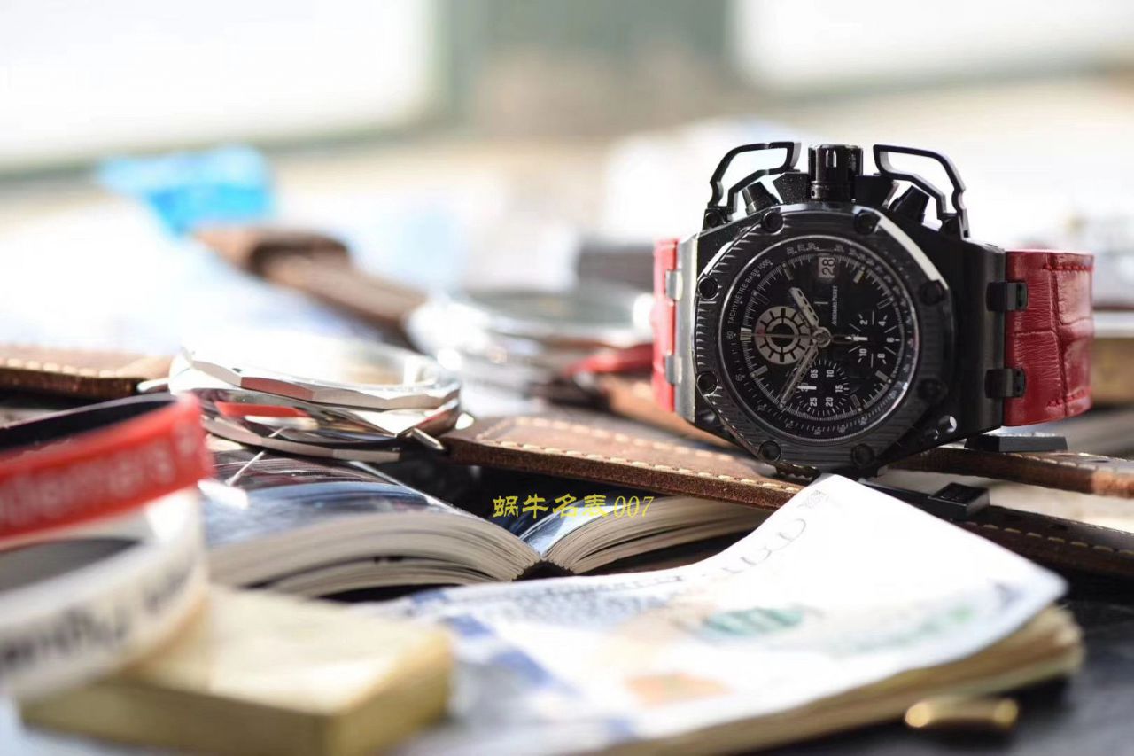 【视频评测NOOB厂顶级复刻高仿幸存者手表】爱彼皇家橡树离岸型系列幸存者26165IO.00.A002CA.01机械腕表 / AP173