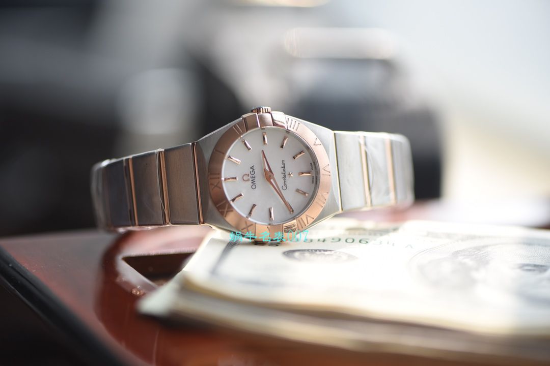 欧米茄星座系列123.10.27.60.57.001女士石英腕表（多面可选）【视频评测SSS一比一超A高仿手表】 / MAI310