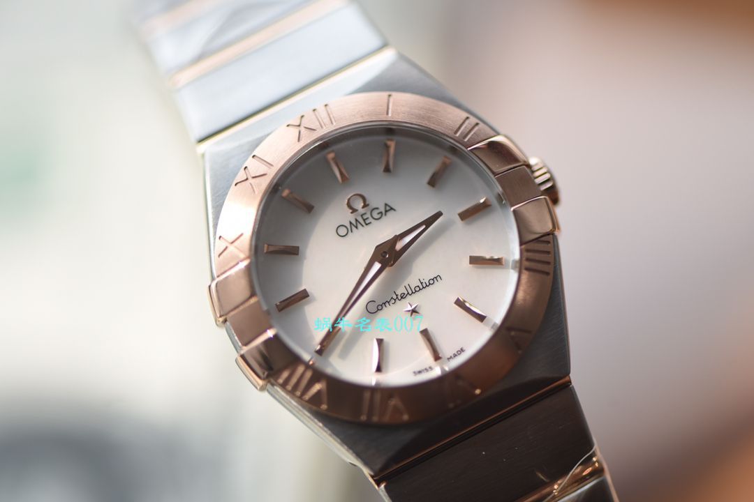 欧米茄星座系列123.10.27.60.57.001女士石英腕表（多面可选）【视频评测SSS一比一超A高仿手表】 / MAI310