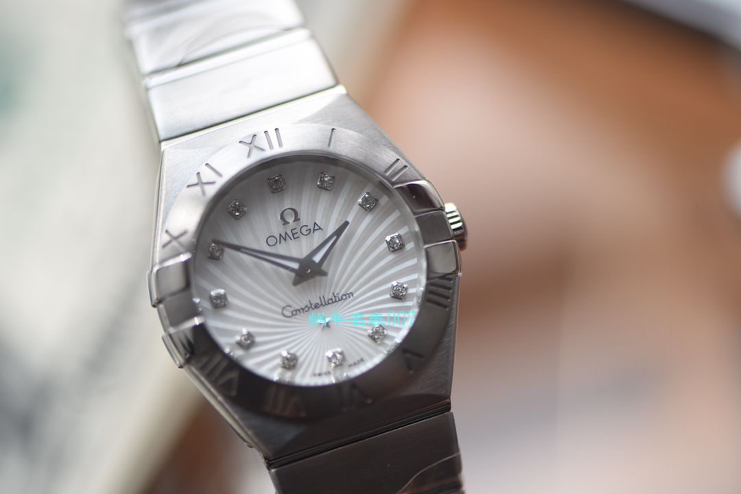 欧米茄星座系列123.10.27.60.57.001女士石英腕表（多面可选）【视频评测SSS一比一超A高仿手表】 / MAI310