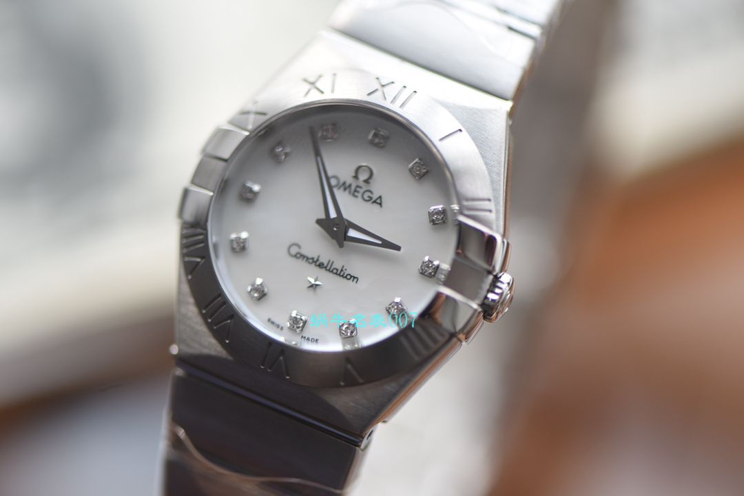 欧米茄星座系列123.10.27.60.57.001女士石英腕表（多面可选）【视频评测SSS一比一超A高仿手表】 / MAI310