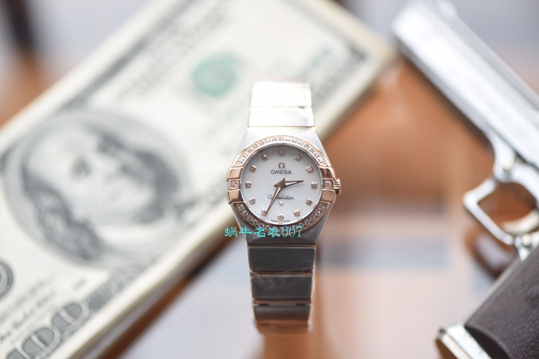 欧米茄星座系列123.10.27.60.57.001女士石英腕表（多面可选）【视频评测SSS一比一超A高仿手表】 / MAI310