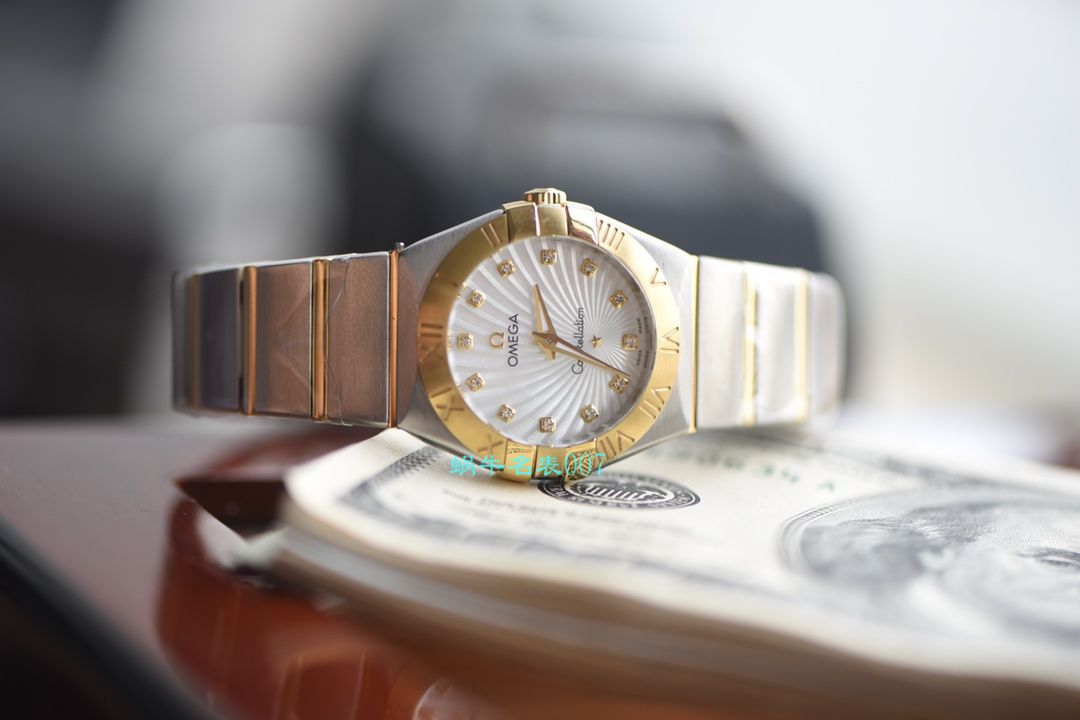 欧米茄星座系列123.10.27.60.57.001女士石英腕表（多面可选）【视频评测SSS一比一超A高仿手表】 / MAI310