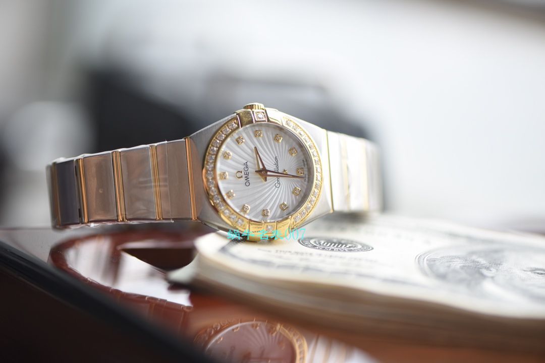 欧米茄星座系列123.10.27.60.57.001女士石英腕表（多面可选）【视频评测SSS一比一超A高仿手表】 / MAI310