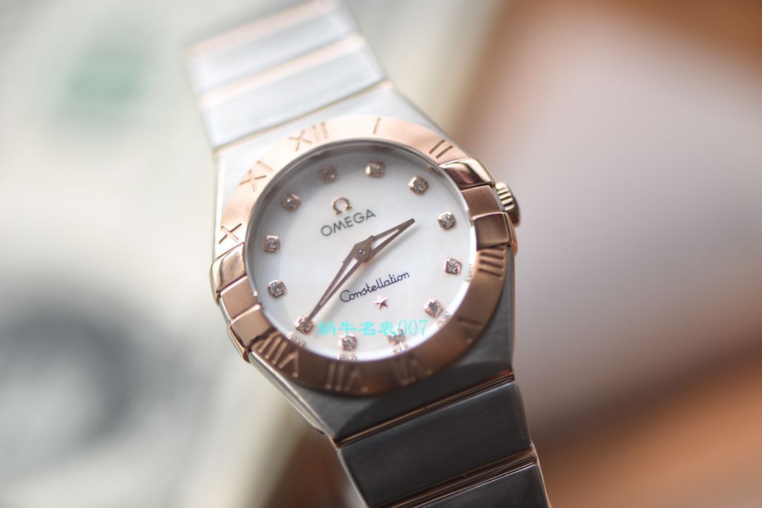 视频评测SSS厂欧米茄星座复刻高仿131.25.28.60.55.001女腕表 / M600